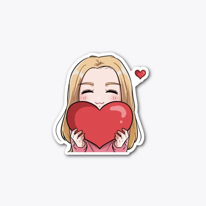 Iraaba Heart Sticker